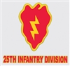 25th INFANTRY DIVISION DECAL