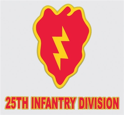 25th INFANTRY DIVISION DECAL