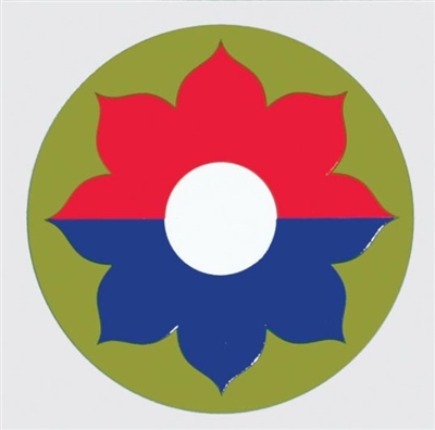9TH INFANTRY DIVISION DECAL