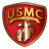 US MARINE OUTDOOR TUFF SHIELD STICKER