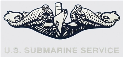 US NAVY SUBMARINE SERVICE DECAL