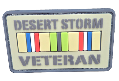 PVC DESERT STORM PATCH