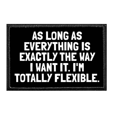 EXACTLY HE WAY I WANT PATCH
