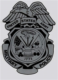 MILITARY POLICE SHEILD DECAL