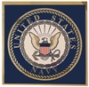 US NAVY GOLD METALLIC DECAL