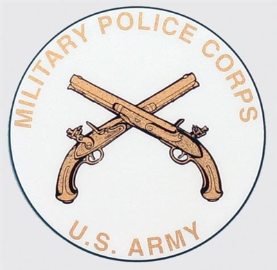 ARMY MILITARY POLICE CORPS DECAL