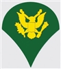 SINGLE ARMY SPECIALIST E4 RANK DECAL
