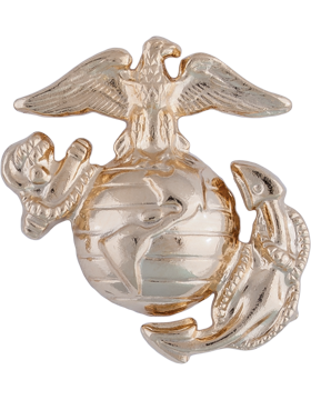 USMC Enlisted Collar Devise No Shine (Screw Post)