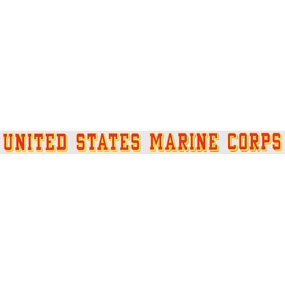 US MARINE CORPS STRIP DECAL