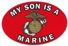 My Son Is A Marine Auto Magnet