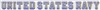 US NAVY 18" WINDOW STRIP DECAL