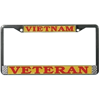 VIETNAM VETERAN LICENSE PLATE FRAME