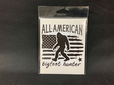 STICKER BIGFOOT HUNTER