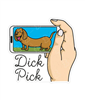 DICK PICK WIENER DOG STICKER