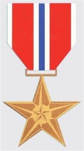 BRONZE STAR MEDAL DECAL