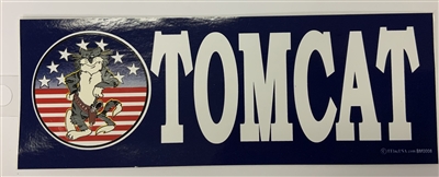 TOMCAT BUMPER STICKER