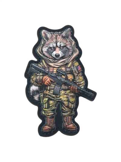 TACTICAL RACCOON PATCH
