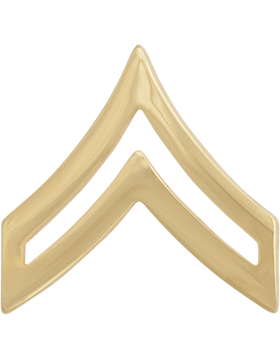 No-Shine Rank Corporal (E-4)-Set of 2