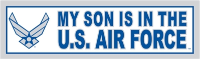 MY SON IS IN THE AIR FORCE DECAL