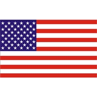 USA Flag Die Cut Auto Magnet