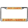 ONCE A MARINE LICENSE PLATE FRAME