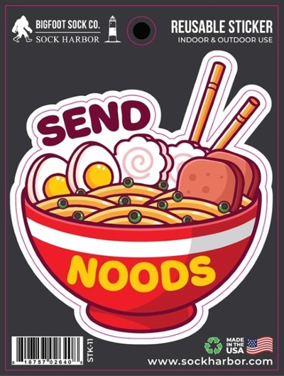 SEND NOODS DECAL