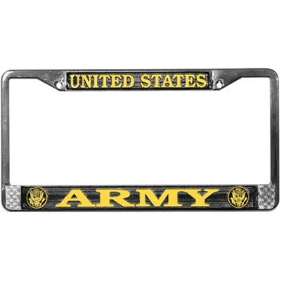 US ARMY LICENSE PLATE FRAME