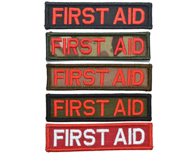 First Aid - 1x3.75 Velcro Patch