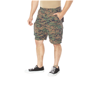Woodland Digital Vintage Paratrooper Cargo Shorts