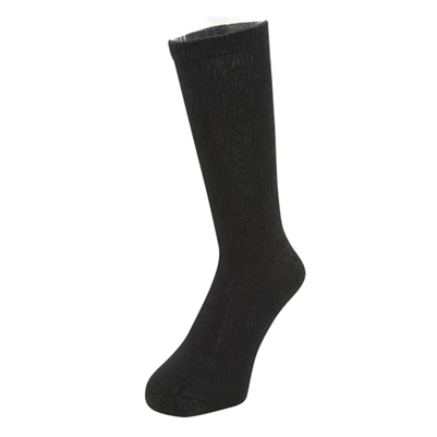 USGI Anti-Microbial Boot Socks - 3pk - Black