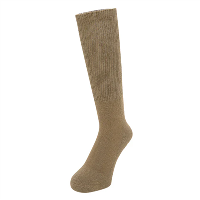 USGI Anti-Microbial Boot Socks - 3pk - Coyote Brown
