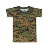 Kids Woodland Digital Camo T-Shirt