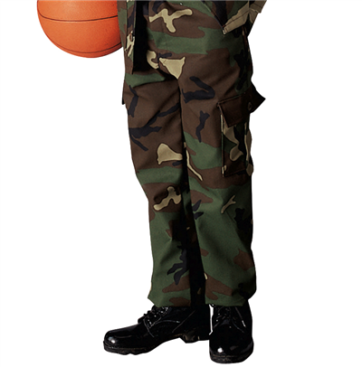 Kids Woodland Camo BDU Pant