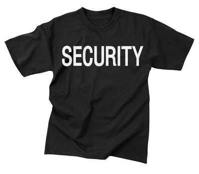 Security t-shirt Double Sided