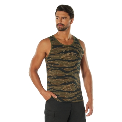 Rothco Tank Top - Tiger Stripe Camo