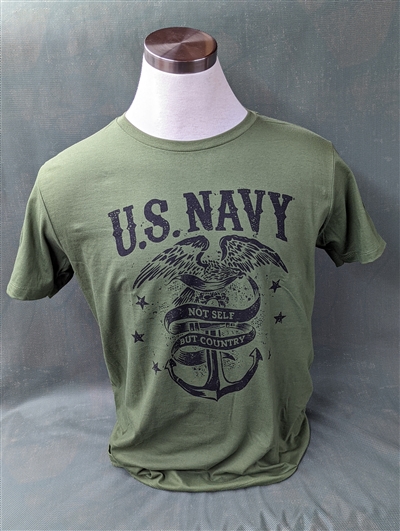 USN Not Self But Country Tee
