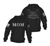 Women's Mom Defined Hoodie - Black