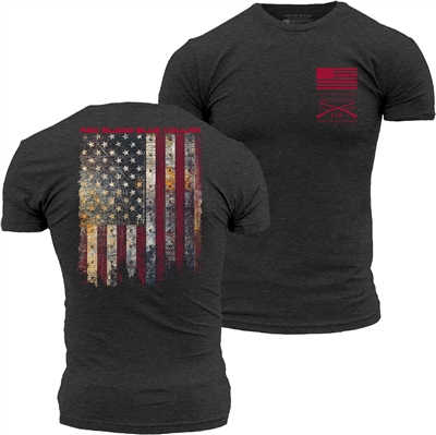 GRUNT STYLE - RED BLOOD BLUE COLLAR TEE