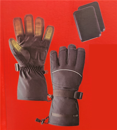 Heated Insulated Battery Pack Glove
