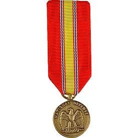 NATIONAL DEFENSE MINI MEDAL