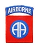 IRON ON 82ND AIRBORNE PATCH
