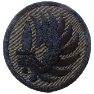 IRON ON FRENCH METRO PATCH SUBDUED
