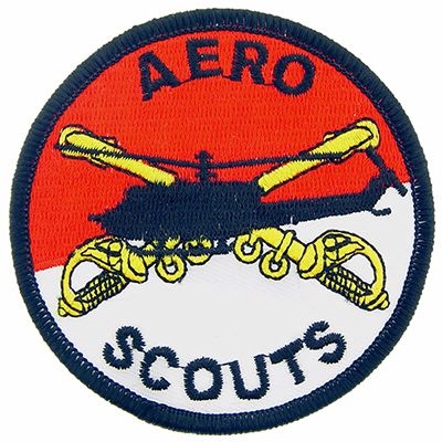 IRON ON ARMY AERO SCOUTS PATCH