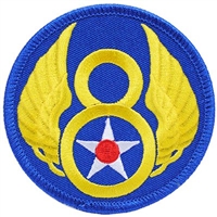 IRON ON 8TH AIR FORCE PATCH