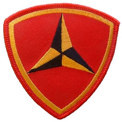 IRON ON USMC 3rd MARINE DIV PATCH