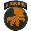 IRON ON 17th AIRBORNE PATCH