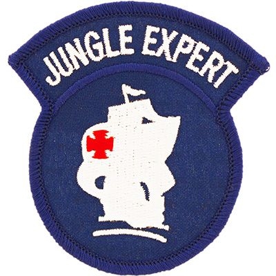 IRON ON JUNGE EXPERT PATCH