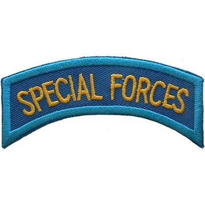 IRON ON SMALL SPECIAL FORCES TAB PATCH