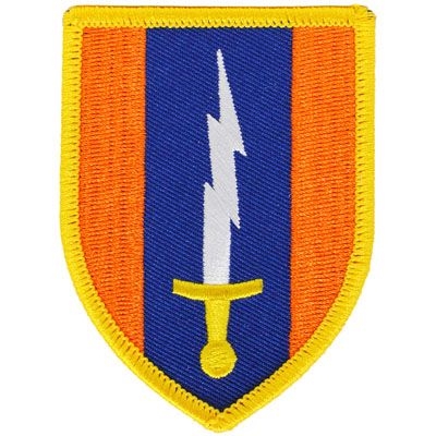 IRON ON 1st SIGNAL BRIGADE PATCH