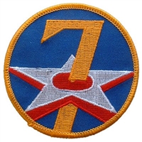 IRON ON 7TH AIR FORCE PATCH